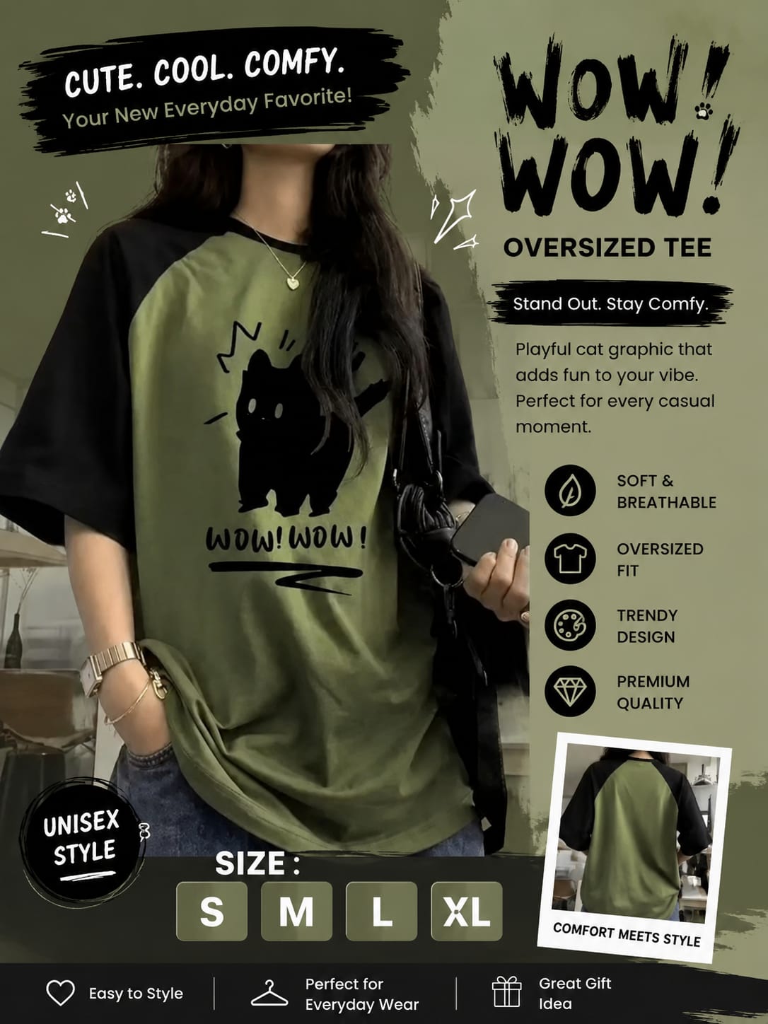 Oversized T-shirt For Women